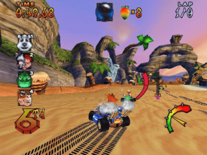 Crash Nitro Kart (USA) Game Play Snaps